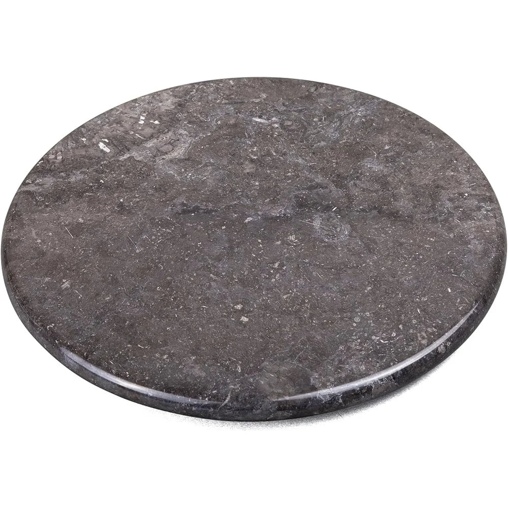 Natural Charcoal Marble Round Board