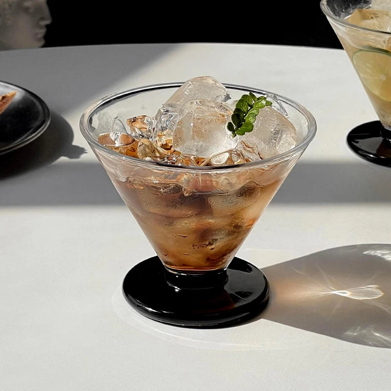 Low Martini Glass