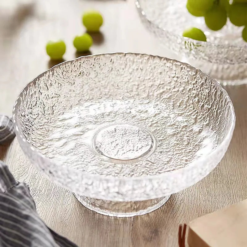 Hammered Footed Bowl