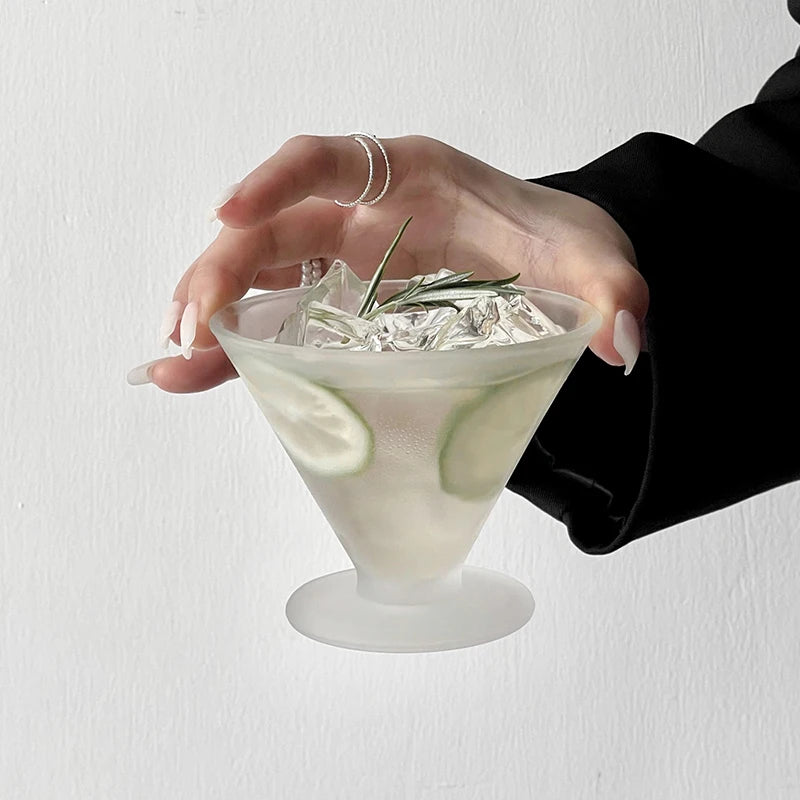 Low Martini Glass