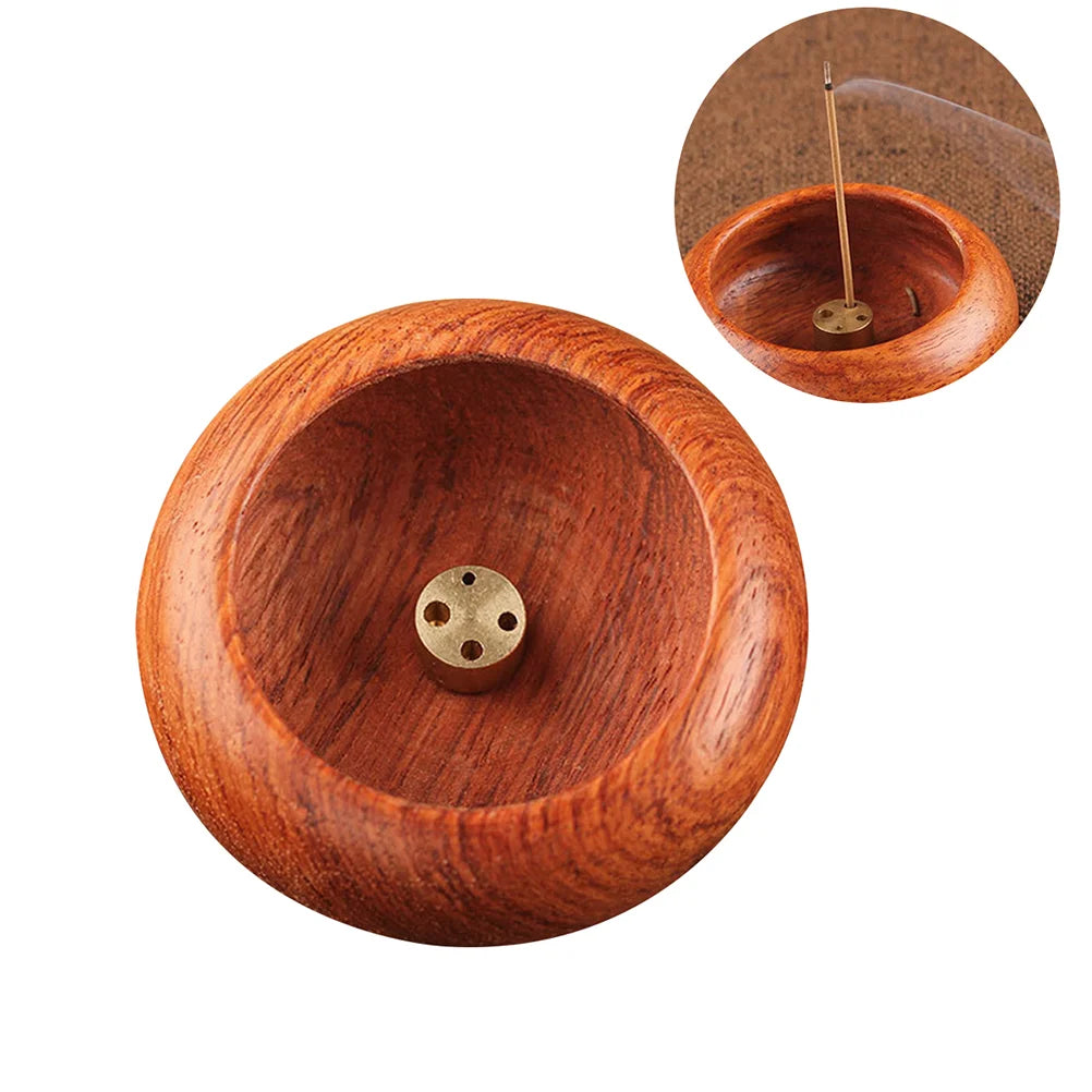 Wooden Incense Holder