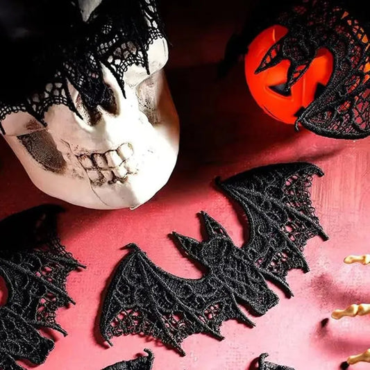 Embordered Luxe Bat Decor