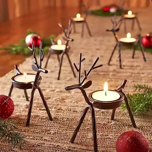 Deer candlestick