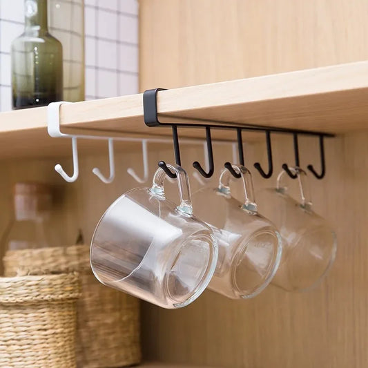 Multifunction Matel Hook Cupboard Holder