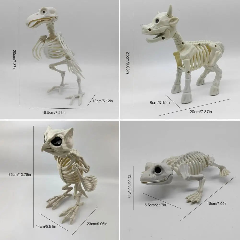 Spooky Animal Skeleton Decorations