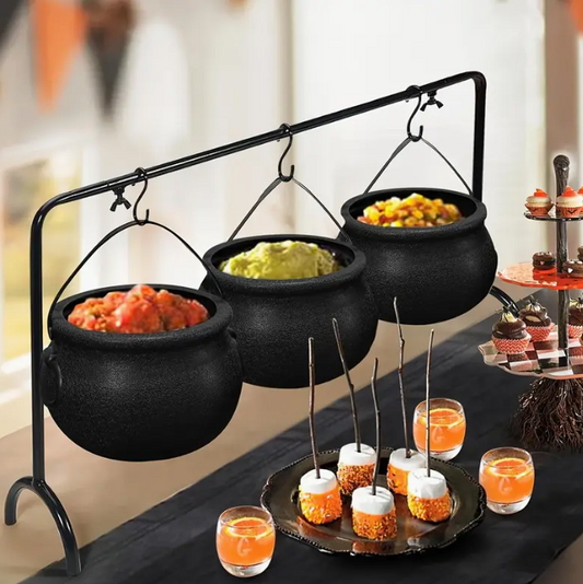 Halloween Cauldron Treat Rack
