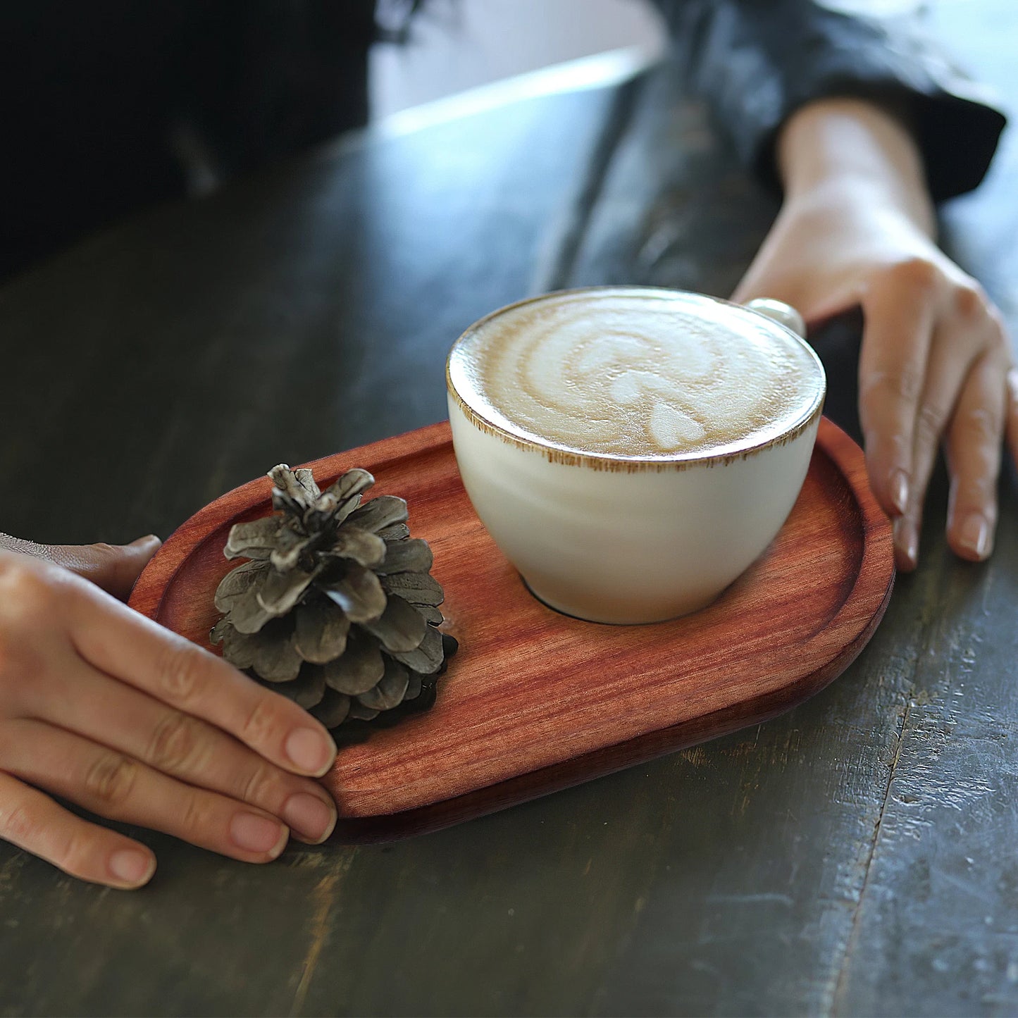 Wooden Rustic Charcuterie Board Set